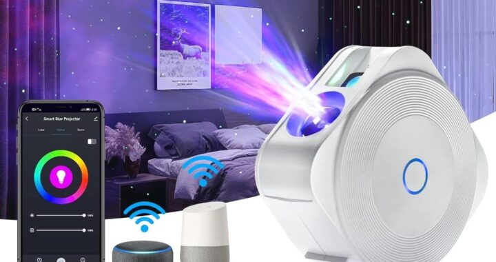 Smart Star Projector Light for Kids and Adults