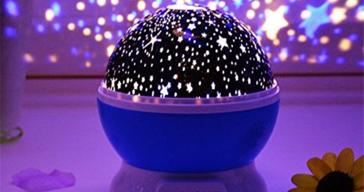 Toy Imagine Star Master Galaxy Night Projector Lamp – 360° Rotating Colorful LED Ceiling Lights for Kids Room