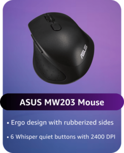 ASUS MW203 Ergonomic Mouse