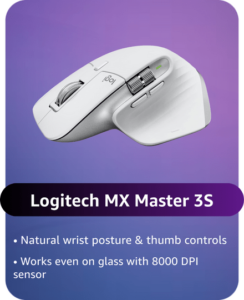 Logitech MX Master 3S Ergonomic Mouse 