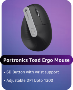 Portronics Toad Ergonomic Mouse